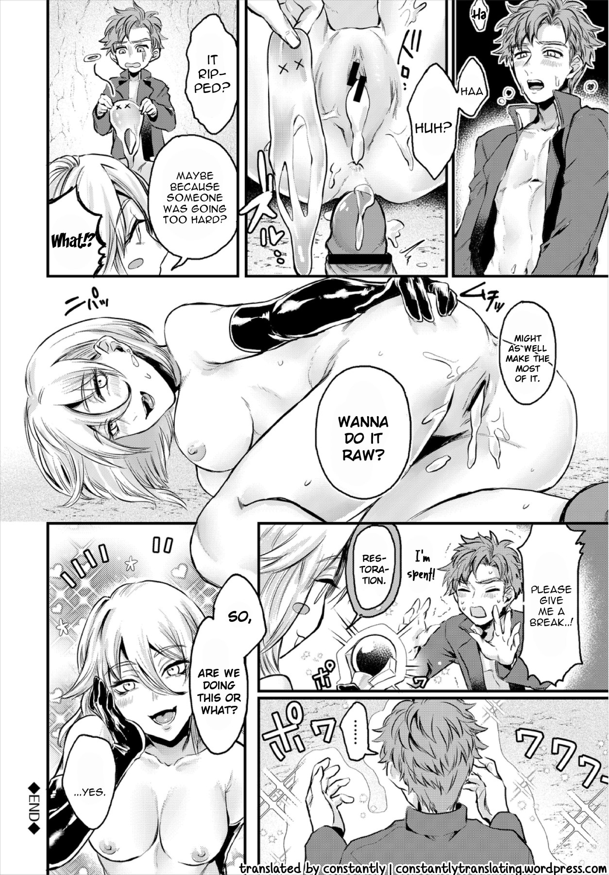 Hentai Manga Comic-Koushoku Onee-san And Slime Panic-Read-20